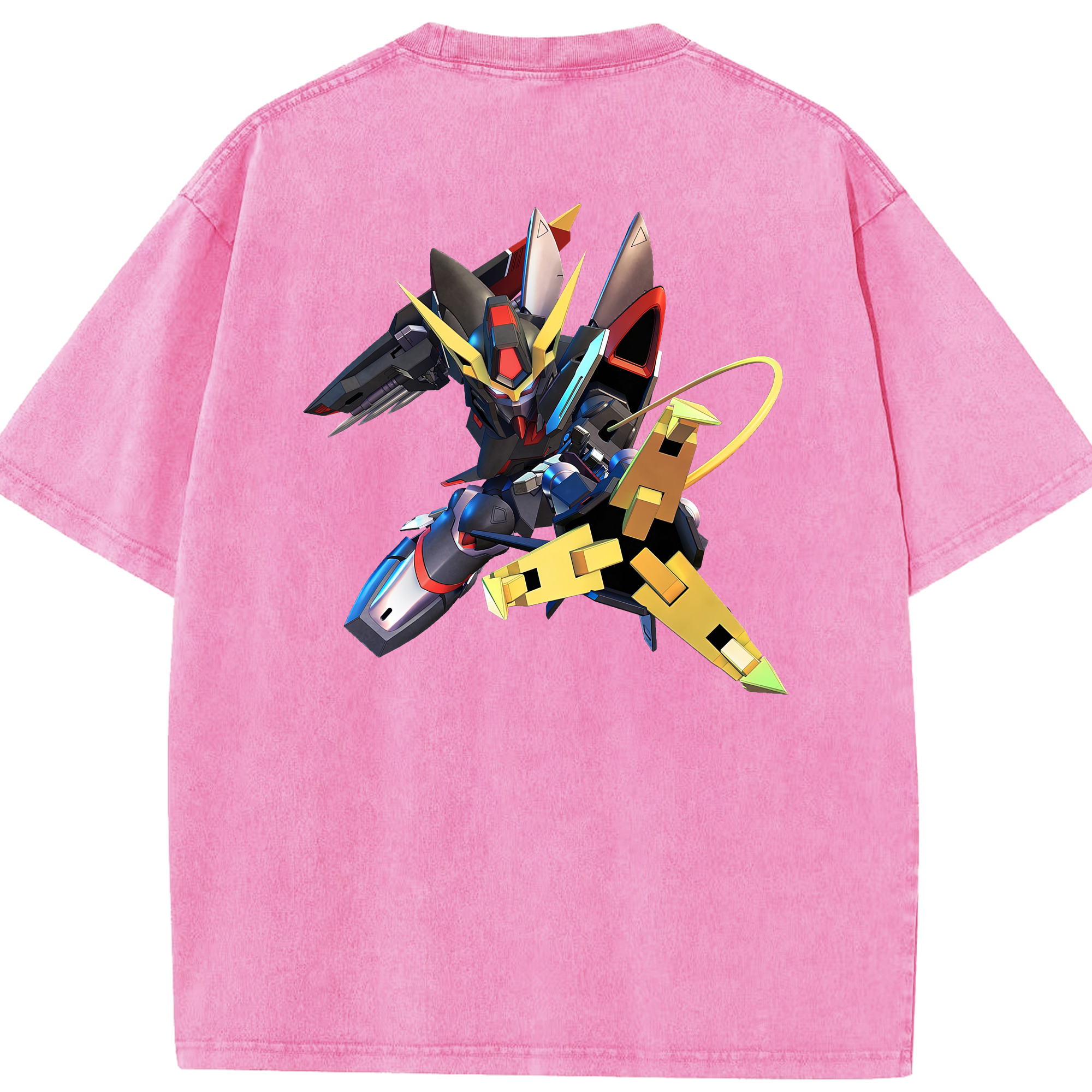 （画像用） 機動戦士ガンダム Mobile Suit Gundam 綿100% ヴィンテージ風 半袖Tシャツ（背面プリント）